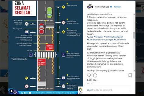 Foto Berkendara Di Jalan Ingat Ada Zona Aman Sekolah Halaman 1