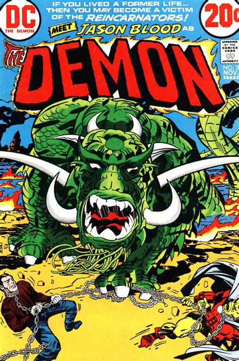 The Demon 3 Jack Kirby Art Cover Pencil Ink