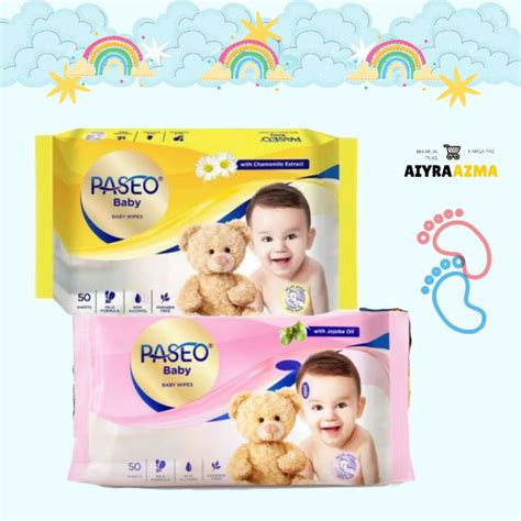 Jual Tisu Basah Paseo Baby Wipes Sheet Shopee Indonesia