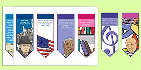 Teacher Encouraging Bookmarks Editable Resource Twinkl