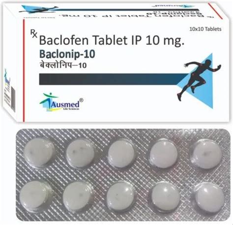 Baclofen Tablet Ip Mg Packaging Size X Tablets At Rs