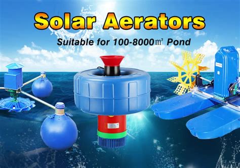 Floating Solar Fountain Pump Pond Aerator Aquaculture Solar Powered