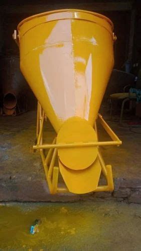 Concrete Buckets Of Tower Cranes Center Discharge Bucket Manufacturer