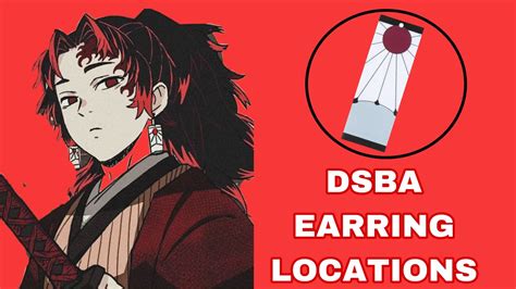 SUN BREATHING EARRING LOCATIONS DEMON SLAYER BURNING ASHES YouTube