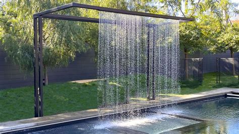 Pin On Water Backyard Water Feature Contemporary Water Feature