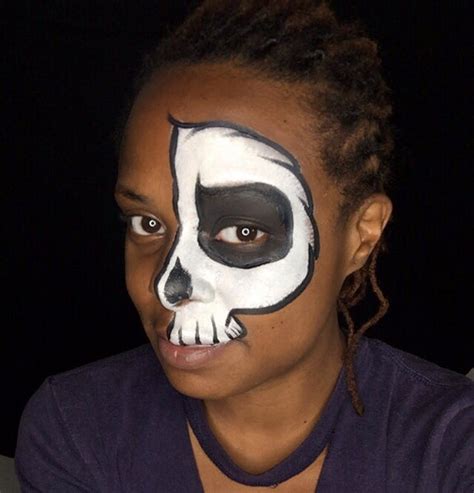 Skull Face Paint Design by Zuri Fx - Facepaint.com