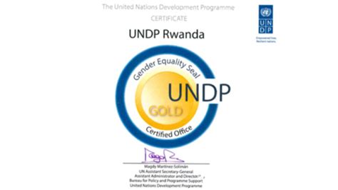 Gender Equality Seal Explained United Nations Development Programme