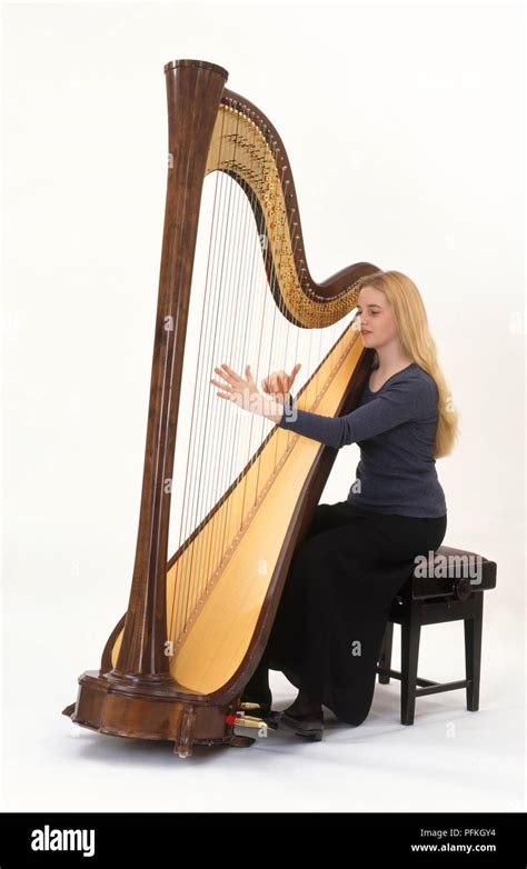 Playing The Harp