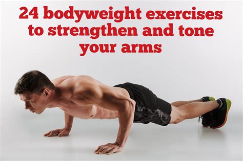 24 awesome arm exercises you can do without weights