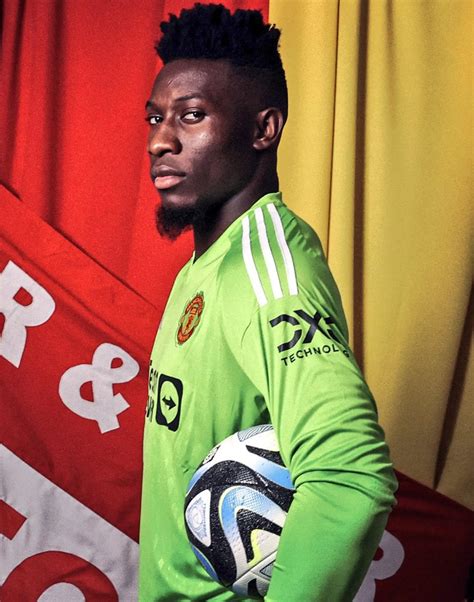 5 Best Pictures As Andre Onana Wears Man United Goalkeeper Kit Before