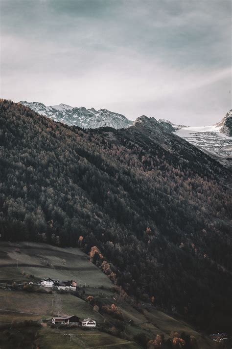 South Tyrol transitioning fall winter | Free Photo - rawpixel