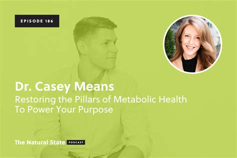 186 Dr Casey Means Restoring The Pillars Of Metabolic Health