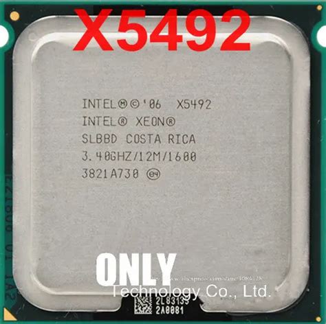 จดสงฟร Intel Xeon X5492 3 4 GHz 12 MB 1600 MHz Quad Core เซรฟเวอร