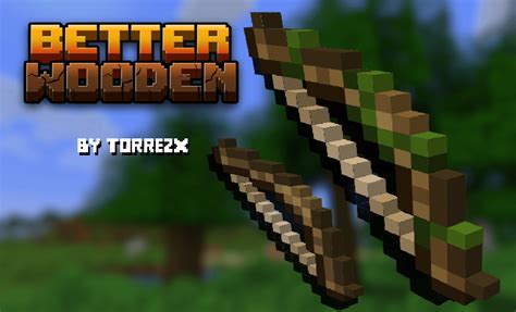 Torrezx Better Wooden Screenshots Minecraft Resource Packs Curseforge