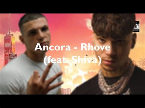 Rhove Ancora Feat Shiva YouTube