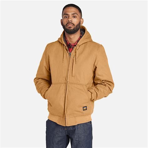 Giacca In Tela Con Fodera In Pile Timberland Pro Gritman Da Uomo In