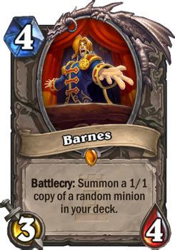 Barnes - Liquipedia Hearthstone Wiki