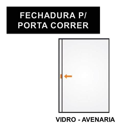 Fechadura Blindex Arouca Porta Correr Vidro Alvenaria Cromad Frete Gr Tis