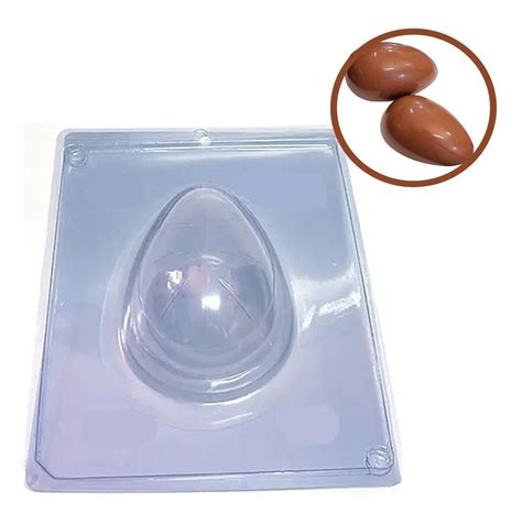 Forma Bwb Ovo Liso 250g C Silicone 49 Chocolate Pascoa Parcelamento