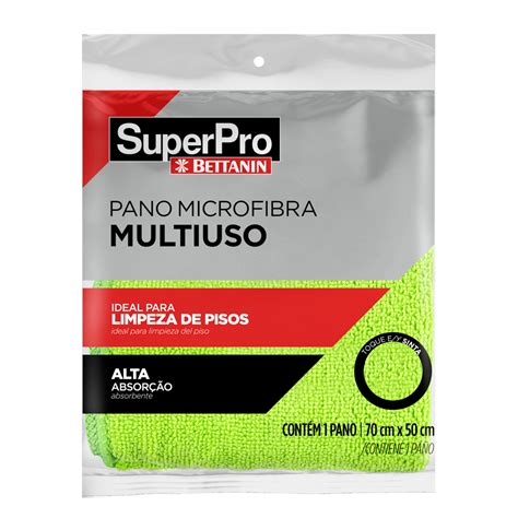 Pano Microfibra Multiuso Verde Superpro Bettanin