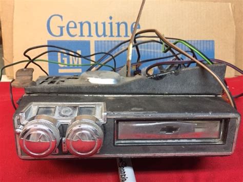 Sold Delco 8 Track Player Chevelle Impala Nova Gm Chevrolet 1968 1969 1970 The Supercar Registry