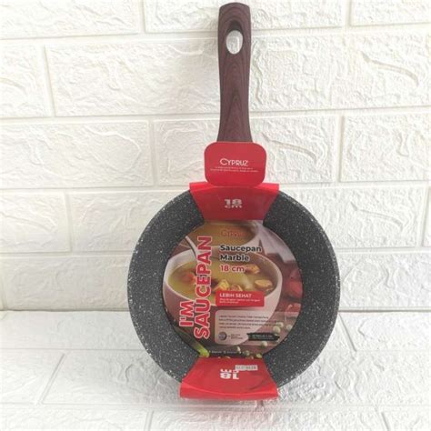 Promo Sale Cypruz Sauce Pan Marble Cm Panci Susu Mie Induksi Sn