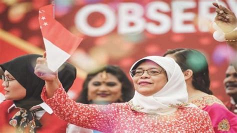 Ini Presiden Wanita Muslimah Pertama Singapura DERAS CO ID