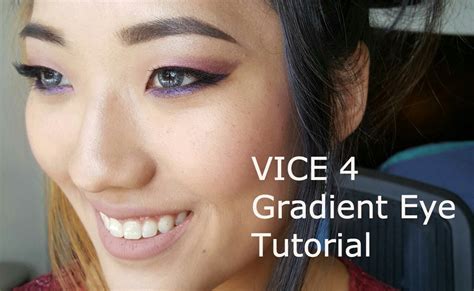 Vice4 Gradient Eye Tutorial Eye Tutorial Monolid Makeup Tutorial