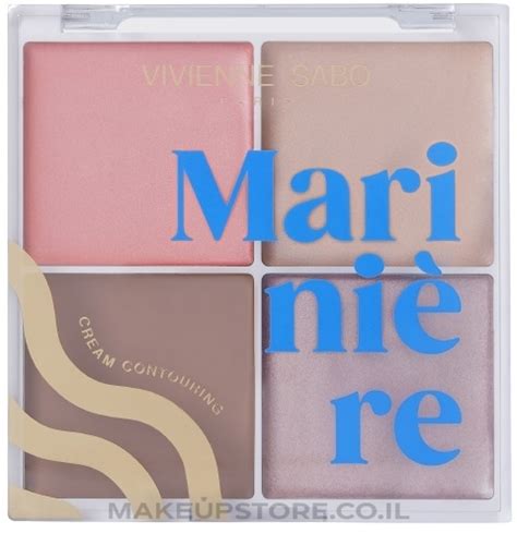 Makeupstore co il פלטת קונטורינג Vivienne Sabo Cream Contouring