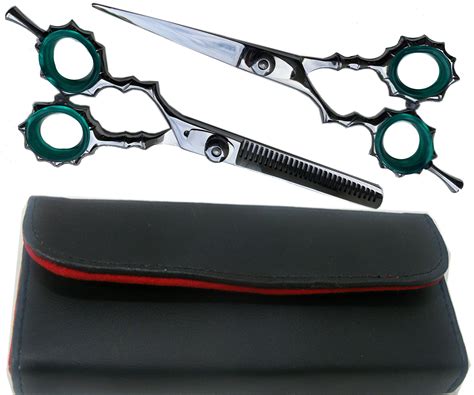 Profesional Left Hand Hair Cutting Thinning Shears Pair Model Djlp