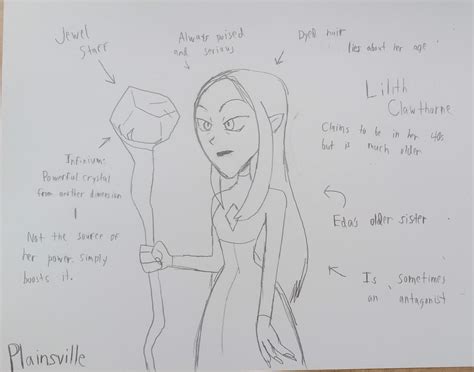 Plainsville Doodles Lilith Clawthorne By Sketchmcdoodlez On Deviantart