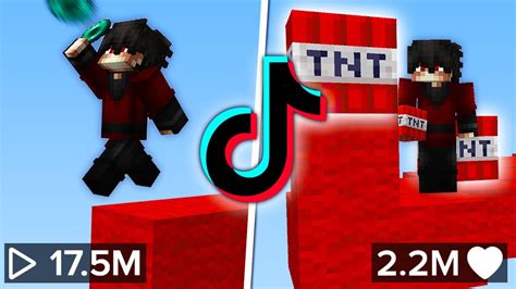 We Recreated The Most Viral Bedwars Tiktoks Youtube