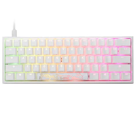 Teclado Gamer Mec Nico Ducky One Mini Rgb White Cherry Mx Switch