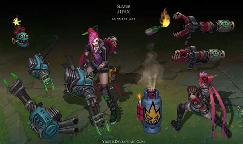 File:Jinx concept 18.jpg - Leaguepedia | League of Legends Esports Wiki