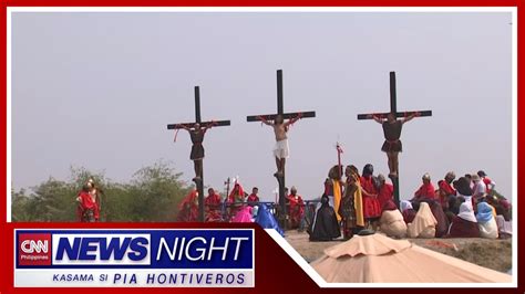 Via Crucis Sa San Pedro Cutud Pampanga Ibinalik News Night Video