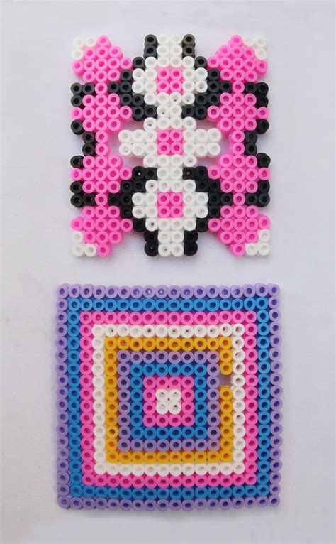 Hama Bead Geometrics —perfect Lazy Summer Day Craft Creative Jewish Mom