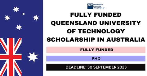 Queensland University Of Technology Scholarship In Australia 2024 ...