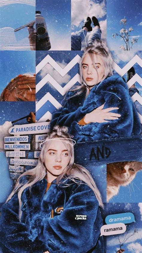 Billie Eilish Blue Wallpapers Top Free Billie Eilish Blue Backgrounds