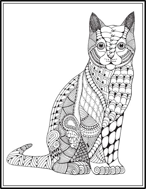 30 Mindful Mandela Animals Coloring Pages By Teach Simple