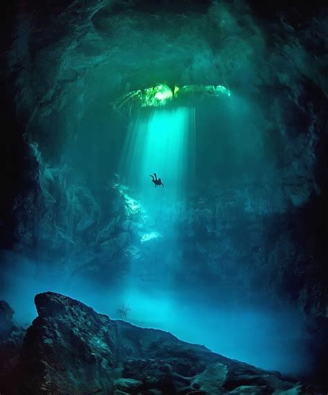 The Underwater Caves of The Riviera Maya, Mexico : r/interestingasfuck