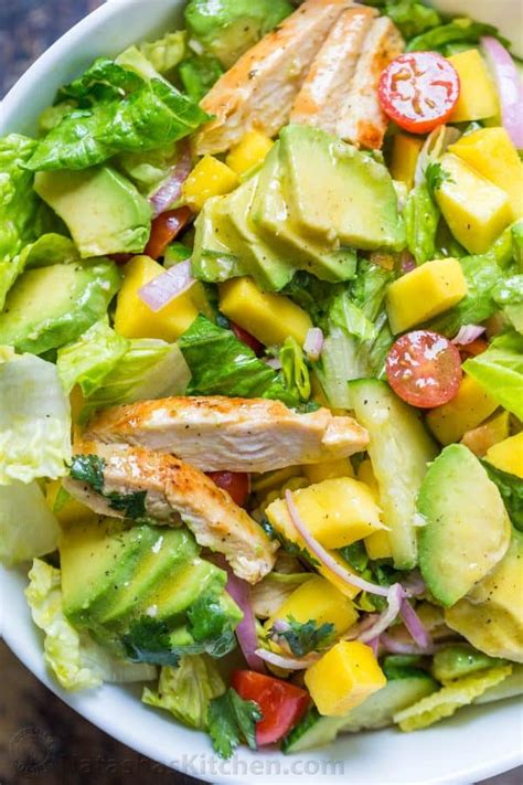 Chicken Mango Avocado Salad