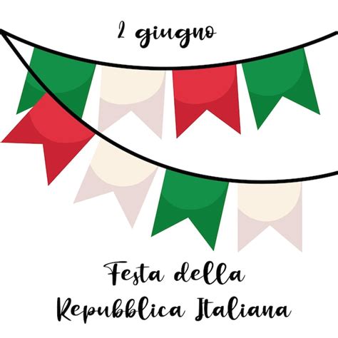 Premium Vector | 2 giugno festa della repubblica