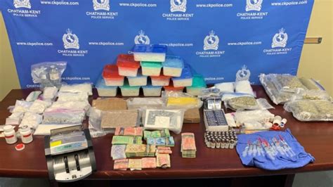 Over 2 6m In Drugs Seized Largest Bust In Chatham Kent Police History