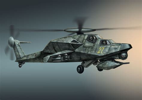 Attack Helicopter Concept Art