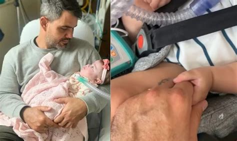 Filha de Juliano Cazarré realiza novo procedimento cirúrgico Que