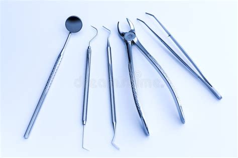 Dentist Equipment For Wisdom Tooth Removal Stock Image Image Of Drill