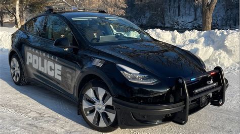 Police Chief Explains How Tesla Patrol Cars Saved Their Department Tons