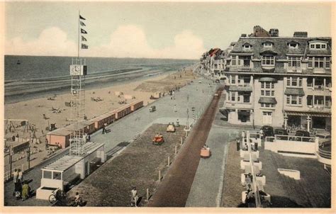 Westende Westende La Digue Carte Postale Ancienne Et Vue D Hier