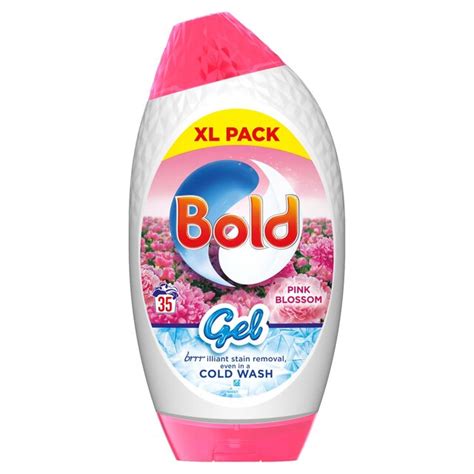 Bold 2in1 Washing Liquid Gel Pink Blossom 35 Washes Ocado