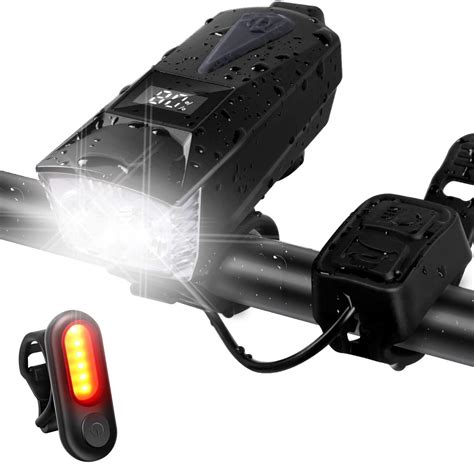 Buy Enoneo Bike Light Set Usb Rechargeable Lm Bike Front Light